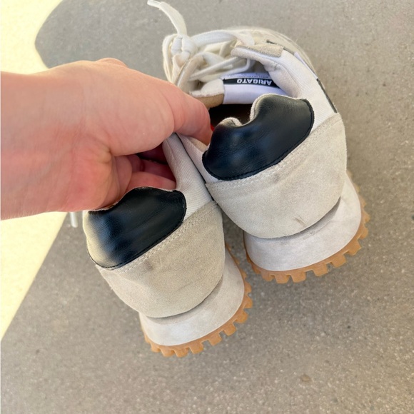 Axel Arigato Aeon Runner Navy And Cream Ivory Low Sneakers 7.5 - Picture 6 of 11